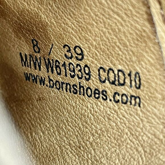 BORN Womens Pump Brown Suede Amera T-Strap Fringe Size 8 EU 39 W61939 - Picture 10 of 10